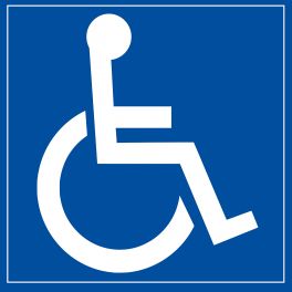 logo accesibilité handicapé