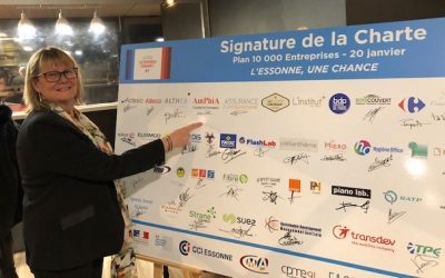 Retour sur la signature de la charte du plan 10 000 entreprises